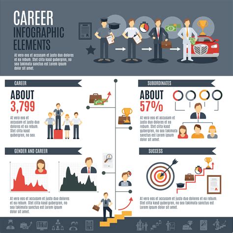 career infographic template.